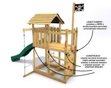 Obrázek k výrobku 52701 - Dětské hřiště Monkey´s Home Velký pirát JACK .