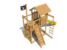 Obrázek k výrobku 52701 - Dětské hřiště Monkey´s Home Velký pirát JACK .