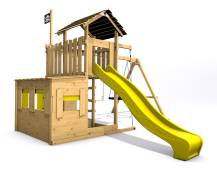 Obrázek k výrobku 90734 - Dětské hřiště Monkey´s Home Velký pirát JOLLY žlutá