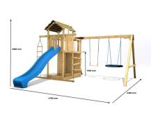 Obrázek k výrobku 52706 - Dětské hřiště Monkey´s Home Velký pirát WILLIAM .