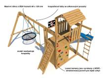 Obrázek k výrobku 52706 - Dětské hřiště Monkey´s Home Velký pirát WILLIAM .