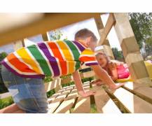 Obrázek k výrobku 48996 - Dětské hřiště s houpačkou Imprest MINNA 440x260x300cm