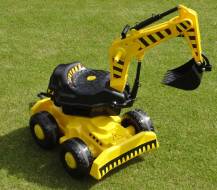 Obrázek k výrobku 91396 - Dětský bagr na pískoviště
