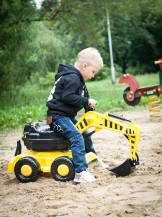 Obrázek k výrobku 91396 - Dětský bagr na pískoviště