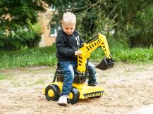 Obrázek k výrobku 91396 - Dětský bagr na pískoviště