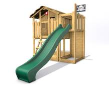 Obrázek k výrobku 62561 - Dětský domeček Monkey´s Home Chatrč pirát Spot Dětský domeček Monkey´s Home Chatrč pirát Spot