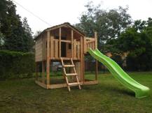 Obrázek k výrobku 62561 - Dětský domeček Monkey´s Home Chatrč pirát Spot Dětský domeček Monkey´s Home Chatrč pirát Spot