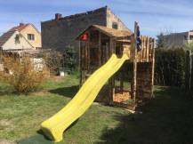 Obrázek k výrobku 62561 - Dětský domeček Monkey´s Home Chatrč pirát Spot Dětský domeček Monkey´s Home Chatrč pirát Spot