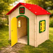 Obrázek k výrobku 77687 - Dětský domeček Monkey´s Home JIŘÍK I. exteriér