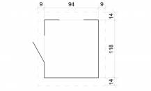 Obrázek k výrobku 39375 - Dětský dřevěný domek M505 105x130x145cm