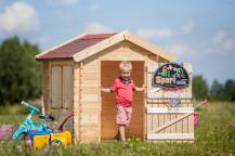 Obrázek k výrobku 35168 - Dětský dřevěný domek M516 105x130x145cm