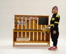 Obrázek k výrobku 49584 - Dětský dřevěný stolek ponk Martin .