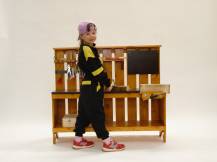 Obrázek k výrobku 49584 - Dětský dřevěný stolek ponk Martin .