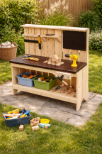 Obrázek k výrobku 49584 - Dětský dřevěný stolek ponk Martin .