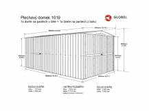 Obrázek k výrobku 72945 - domek GLOBEL 1019 ANTRACIT