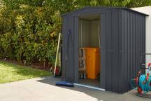 Obrázek k výrobku 71996 - domek GLOBEL 108 ANTRACIT se střešním oknem