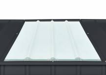 Obrázek k výrobku 71996 - domek GLOBEL 108 ANTRACIT se střešním oknem