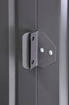 Obrázek k výrobku 71996 - domek GLOBEL 108 ANTRACIT se střešním oknem LG2070