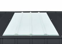 Obrázek k výrobku 71995 - domek GLOBEL 65 ANTRACIT se střešním oknem