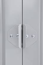 Obrázek k výrobku 71999 - domek GLOBEL 86 STŘÍBRNÝ se střešním oknem LG2073