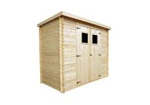 Obrázek k výrobku 49360 - Domek na nářadí EKO-LINE H310 130x235 cm tl. 19 mm