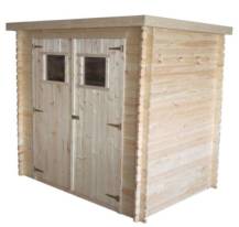 Obrázek k výrobku 49360 - Domek na nářadí EKO-LINE H310 130x235 cm tl. 19 mm