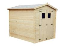 Obrázek k výrobku 49365 - Domek na nářadí EKO-LINE H371 200x250 cm tl. 19 mm