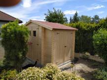 Obrázek k výrobku 49367 - Domek na nářadí EKO-LINE H387 256x200 cm tl. 19 mm