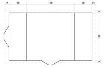 Obrázek k výrobku 49368 - Domek na nářadí EKO-LINE H389 312x200 cm tl. 19 mm