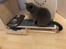 Obrázek k výrobku 54561 - Domek se škrabadlem 3v1 Beky levý Domek se škrabadlem 3v1 Beky levý