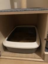 Obrázek k výrobku 54561 - Domek se škrabadlem 3v1 Beky levý Domek se škrabadlem 3v1 Beky levý