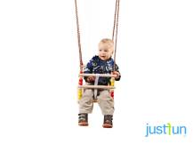 Obrázek k výrobku 20471 - Dřevěná dětská houpačka .