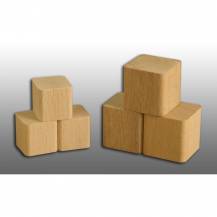 Obrázek k výrobku 43870 - Dřevěná kostka 33x33x33mm .