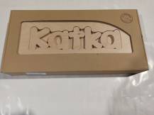 Obrázek k výrobku 49335 - Dřevěná stolička CUBS se JMÉNEM KATKA .