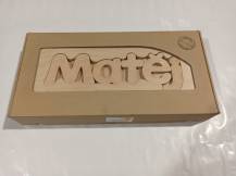 Obrázek k výrobku 49338 - Dřevěná stolička CUBS se JMÉNEM MATĚJ  .