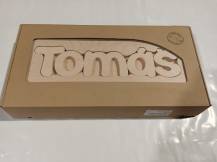 Obrázek k výrobku 49333 - Dřevěná stolička CUBS se JMÉNEM TOMÁŠ  .