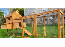 Obrázek k výrobku 95135 - Dřevěný a maxi kurník PAŘÍŽ, 3100x1500x1500 mm