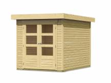 Obrázek k výrobku 53461 - dřevěný domek KARIBU ASKOLA 2 (73059) natur