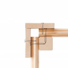 Obrázek k výrobku 53421 - dřevěný domek KARIBU ASKOLA 4 + přístavek 240 cm (92070) tm. šedý