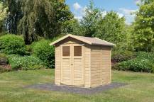 Obrázek k výrobku 21910 - dřevěný domek KARIBU DAHME 3 (42562) natur