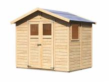 Obrázek k výrobku 53412 - dřevěný domek KARIBU DALIN 1 (45281) natur