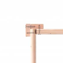 Obrázek k výrobku 53412 - dřevěný domek KARIBU DALIN 1 (45281) natur