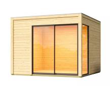 Obrázek k výrobku 94988 - dřevěný domek KARIBU DICE 1 (50548) natur LG4847