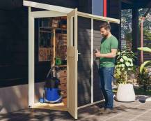 Obrázek k výrobku 79539 - dřevěný domek KARIBU GÖRLITZ (38747) terragrau LG3071