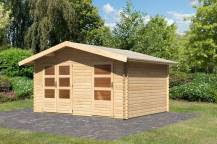 Obrázek k výrobku 53630 - dřevěný domek KARIBU LAGOR 1 (44982) natur