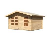 Obrázek k výrobku 53630 - dřevěný domek KARIBU LAGOR 1 (44982) natur