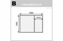 Obrázek k výrobku 53630 - dřevěný domek KARIBU LAGOR 1 (44982) natur