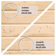 Obrázek k výrobku 53630 - dřevěný domek KARIBU LAGOR 1 (44982) natur