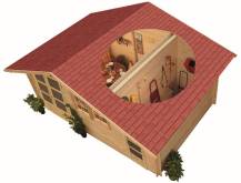 Obrázek k výrobku 53631 - dřevěný domek KARIBU LAGOR 2 (44984) natur