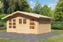 Obrázek k výrobku 53631 - dřevěný domek KARIBU LAGOR 2 (44984) natur